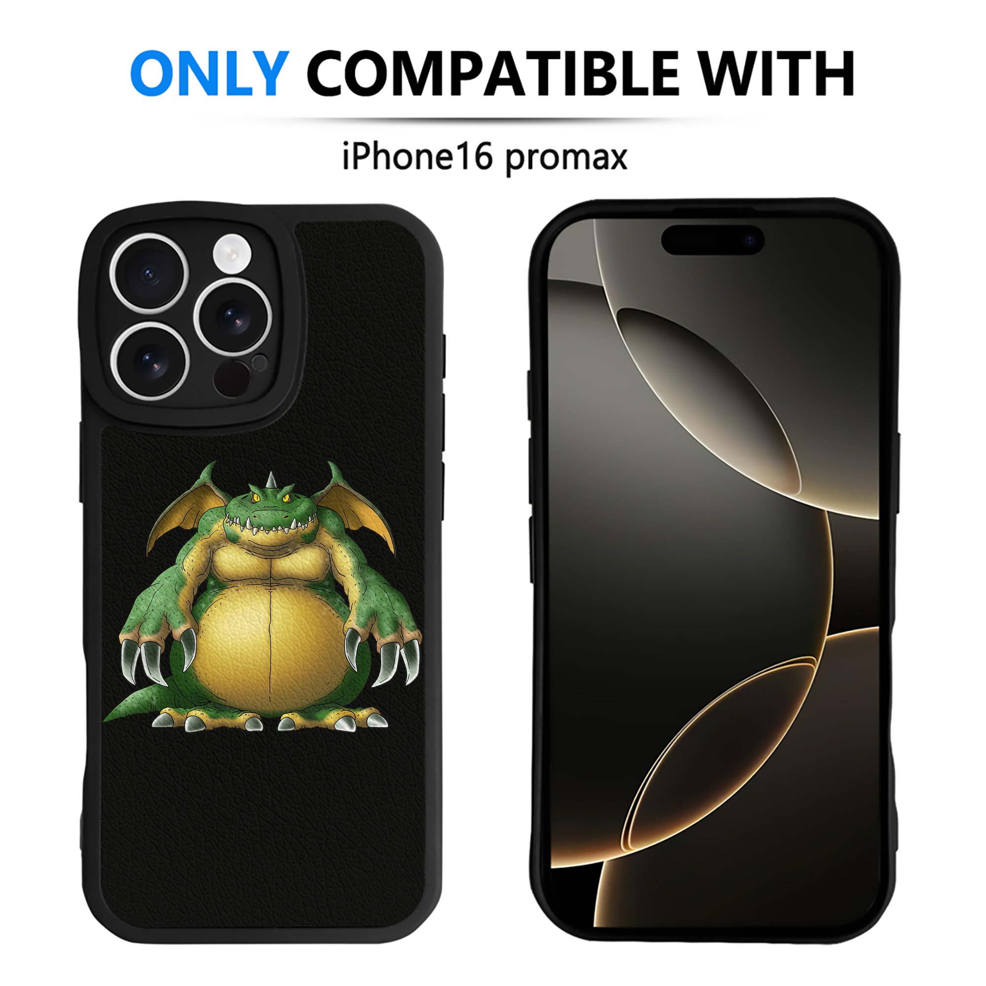 （画像用） ドラゴンクエスト Doragon Kuesuto Dragon Quest 【iPhone 16シリーズ対応】シリコンスマホケース（レザー調） 材質：シリコン